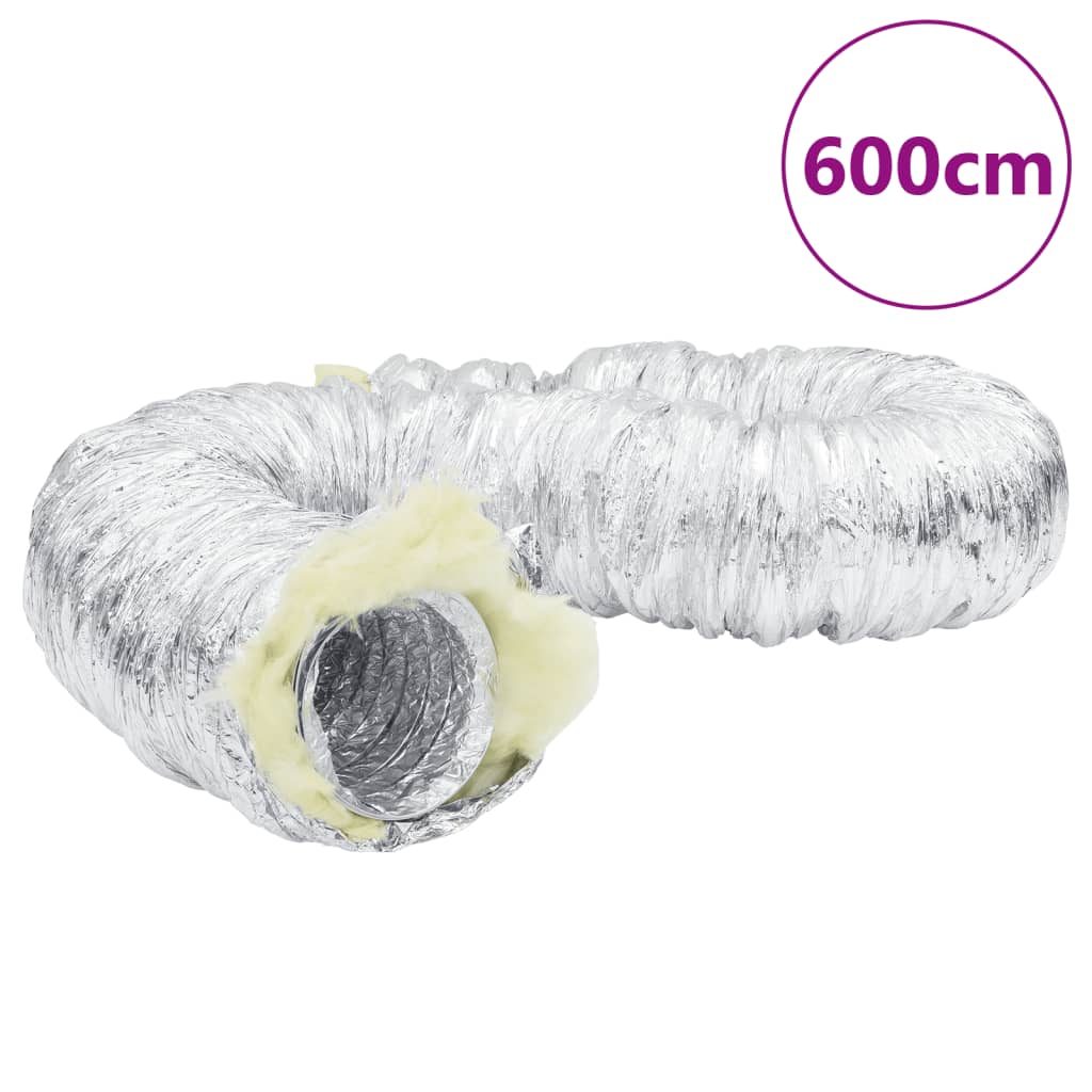 Thermo-Lüftungsschlauch Aluminium Isoliert Ø10cm, 6m