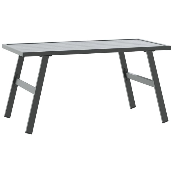 Schwarzer Garten Couchtisch 90x45 cm