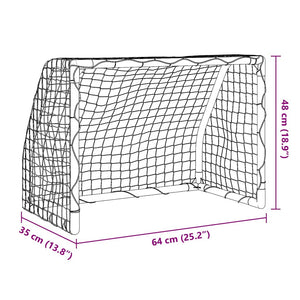 Fußballtore Kinder 2er Set mit Ball