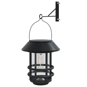 Solar-Außenwandleuchten, 2er-Set, Weiß