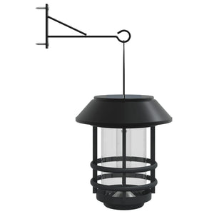 Solar Außenwandleuchten 4er Set, Weiß