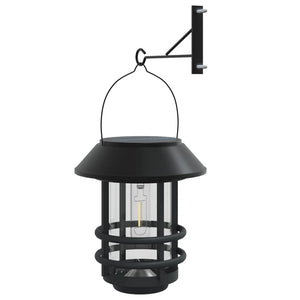 Solar Außenwandleuchten 4er Set, Weiß