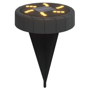 Solar Bodenleuchten Warmweiß, 12er Set