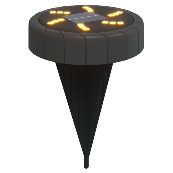 Solar Bodenleuchten Warmweiß, 12er Set