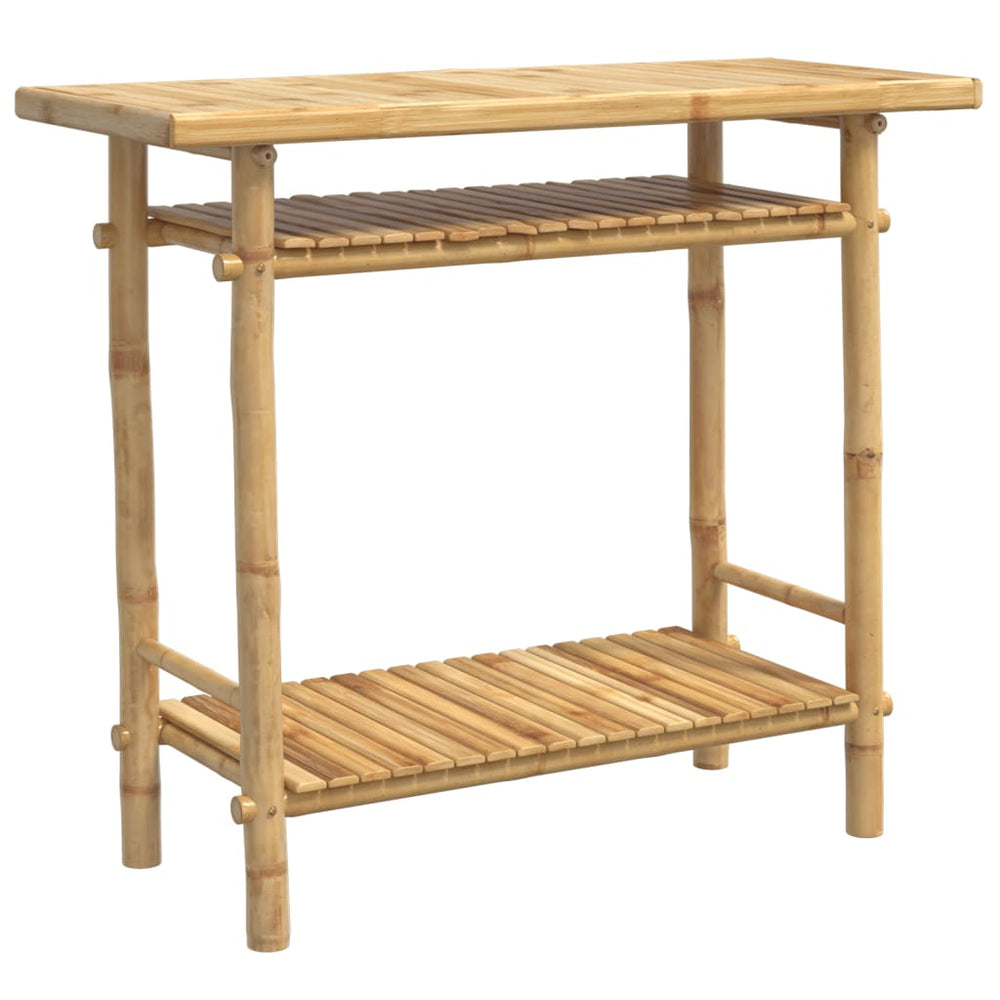 Konsolentisch aus Bambus, 90 cm