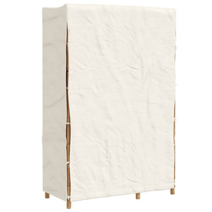 Bambus Kleiderschrank 110x45x170cm
