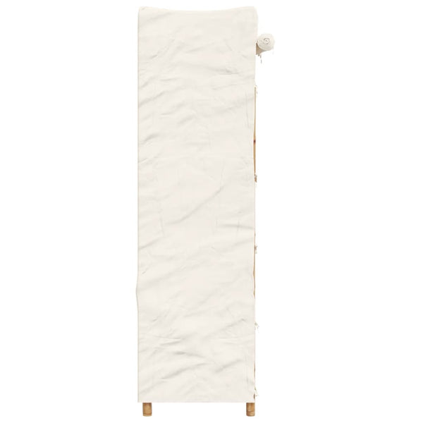Bambus Kleiderschrank 110x45x170cm