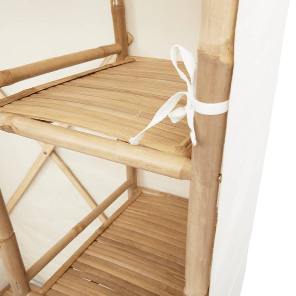 Bambus Kleiderschrank 110x45x170cm