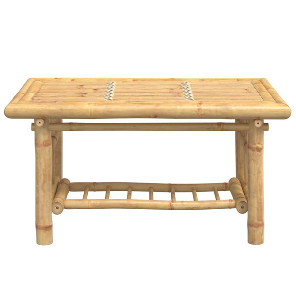 vidaXL Table basse 70x45x36 cm bambou