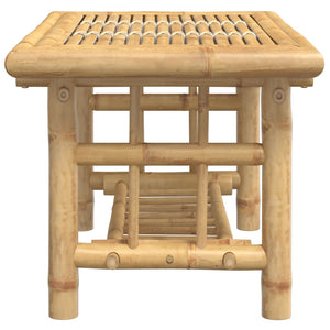 vidaXL Table basse 70x45x36 cm bambou