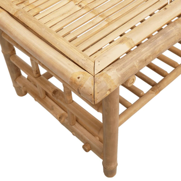 vidaXL Table basse 70x45x36 cm bambou
