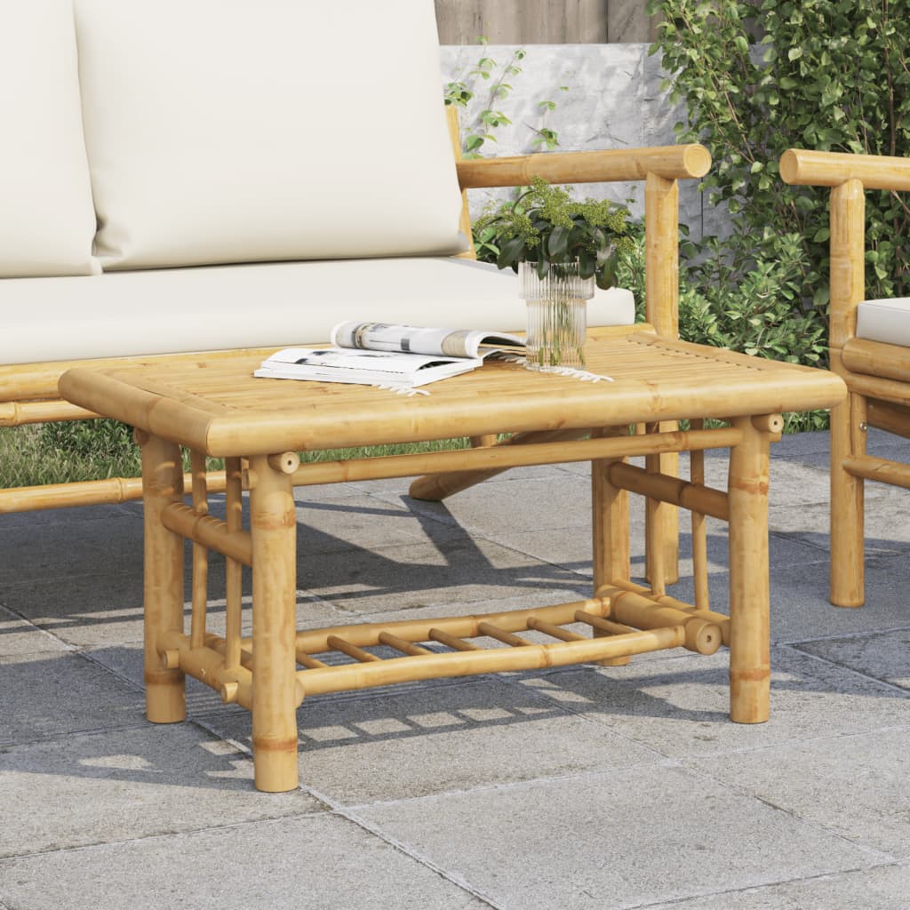 vidaXL Table basse 70x45x36 cm bambou