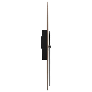 Wanduhr mit Leuchtendem Skala und Zeiger Gelb Ø30 cm