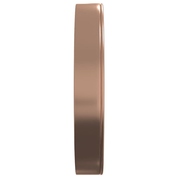Goldene Wanduhr Blau Ø29,5cm