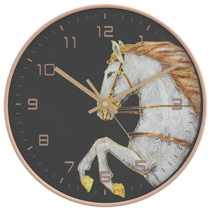 Goldene Wanduhr, 29,5 cm