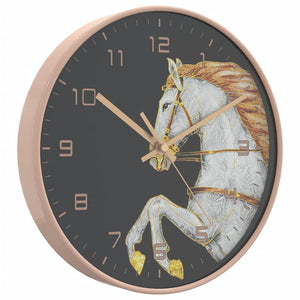 Goldene Wanduhr, 29,5 cm