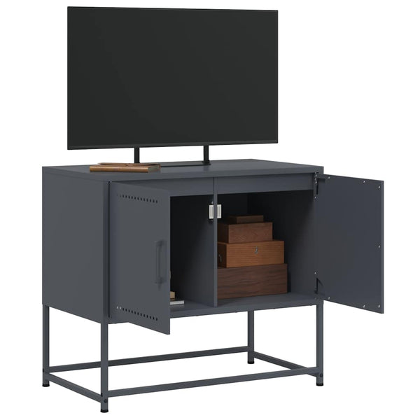 Anthrazit TV-Schrank Stahl 68,5 cm