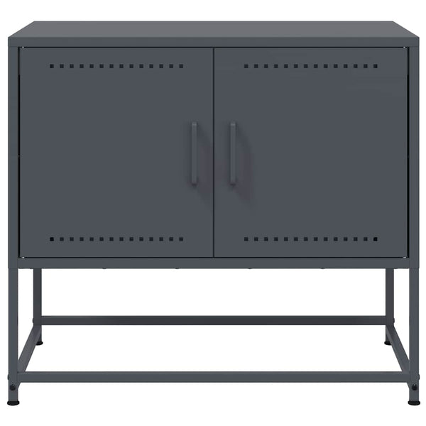 Anthrazit TV-Schrank Stahl 68,5 cm