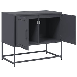Anthrazit TV-Schrank Stahl 68,5 cm