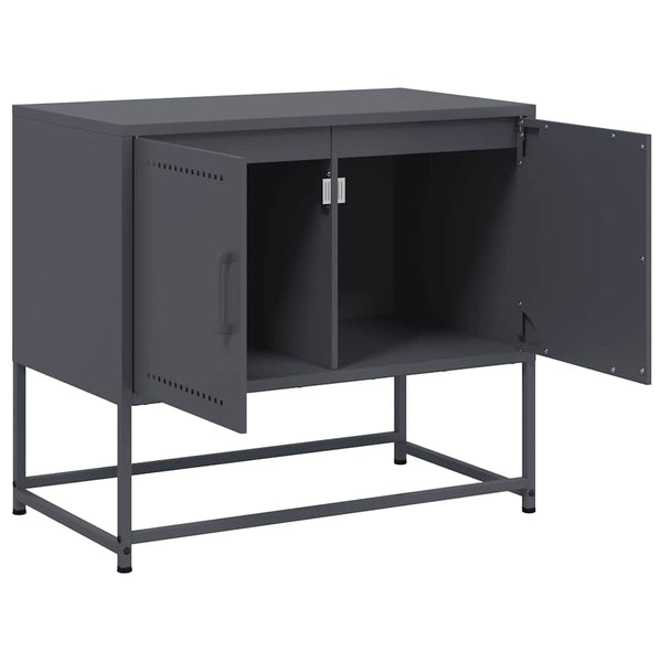 Anthrazit TV-Schrank Stahl 68,5 cm