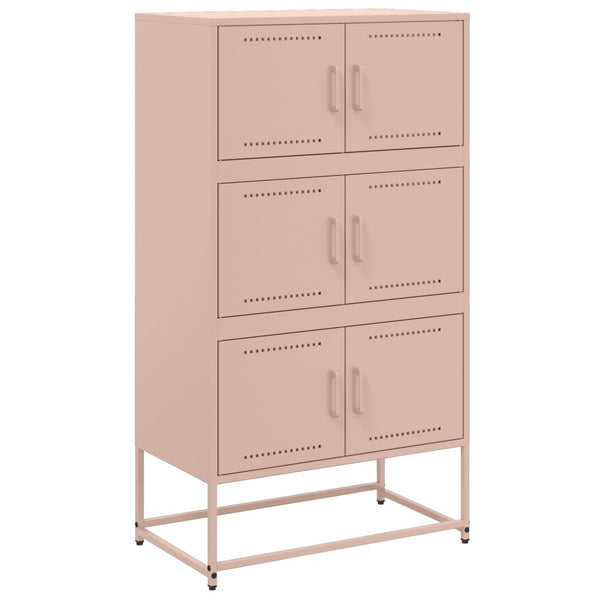 Rosa Stahl Sideboard, 68,5 cm