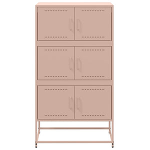 Rosa Stahl Sideboard, 68,5 cm
