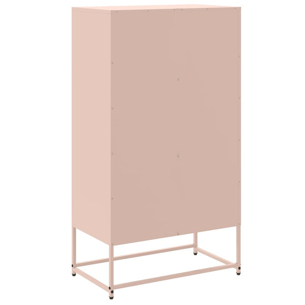 Rosa Stahl Sideboard, 68,5 cm