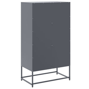 Anthrazit Sideboard Stahl, 68,5 cm