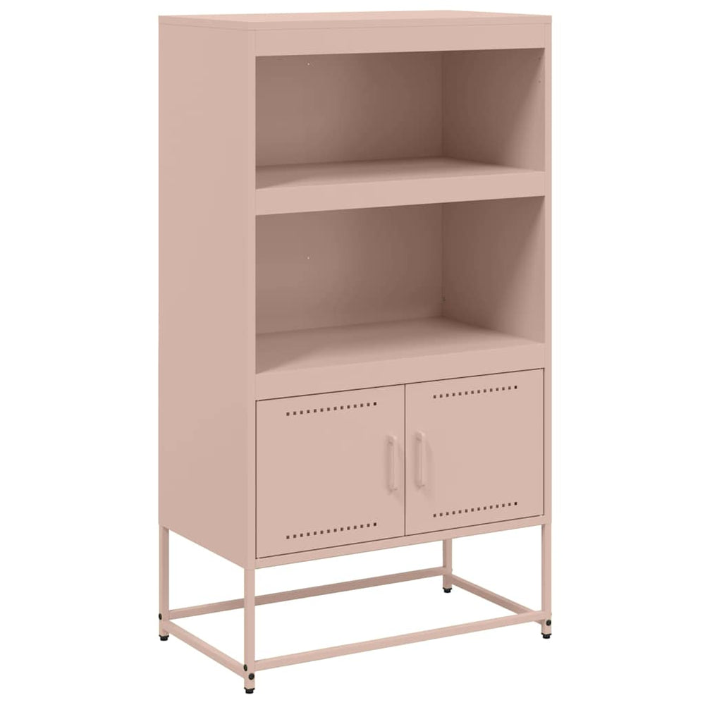 Highboard Rosa Stahl 68,5x38,5x123,5 cm