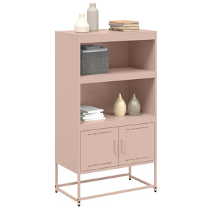 Highboard Rosa Stahl 68,5x38,5x123,5 cm