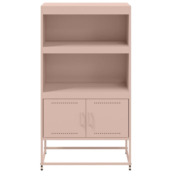 Highboard Rosa Stahl 68,5x38,5x123,5 cm