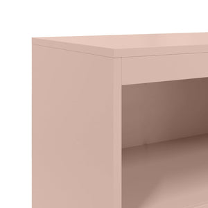 Highboard Rosa Stahl 68,5x38,5x123,5 cm