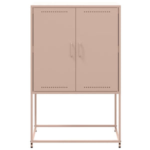Highboard Rosa Stahl 68,5x38,5x107 cm
