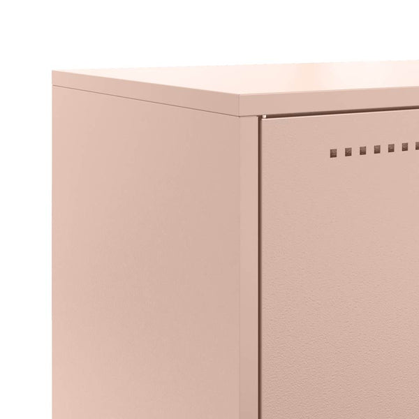 Highboard Rosa Stahl 68,5x38,5x107 cm
