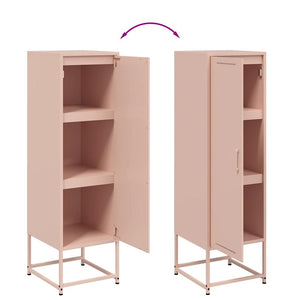 Highboard Rosa Stahl 36x39x123 cm