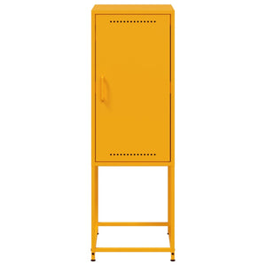 Senfgelbes Highboard 36x39x107 cm
