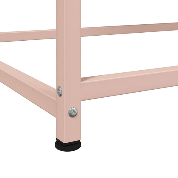 Highboard Rosa Stahl 100,5x39x107 cm