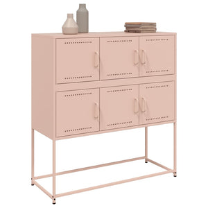 Rosa Stahl Sideboard, 100,5 cm