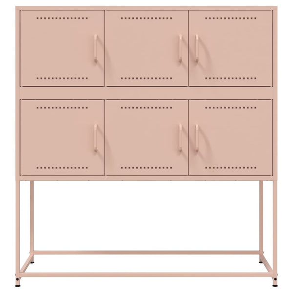 Rosa Stahl Sideboard, 100,5 cm