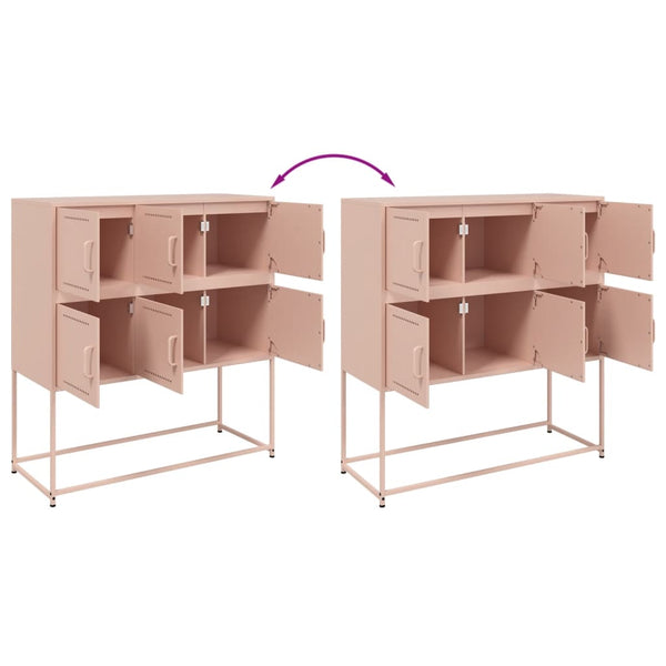Rosa Stahl Sideboard, 100,5 cm