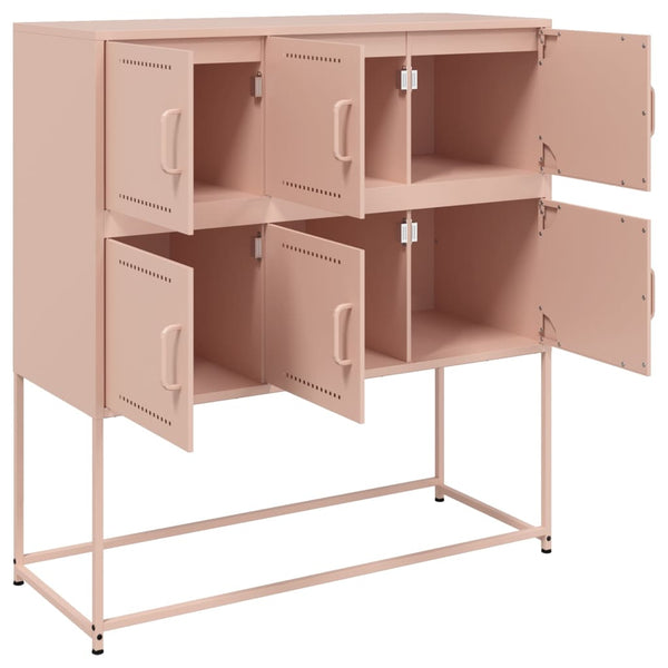 Rosa Stahl Sideboard, 100,5 cm