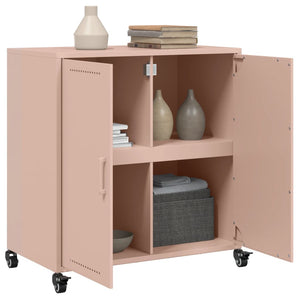 Rosa Stahl Sideboard, 68 cm