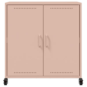 Rosa Stahl Sideboard, 68 cm