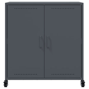 Anthrazit Sideboard 68x39x72 cm
