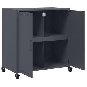 Anthrazit Sideboard 68x39x72 cm
