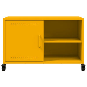 TV-Schrank Senfgelb Stahl 68 cm