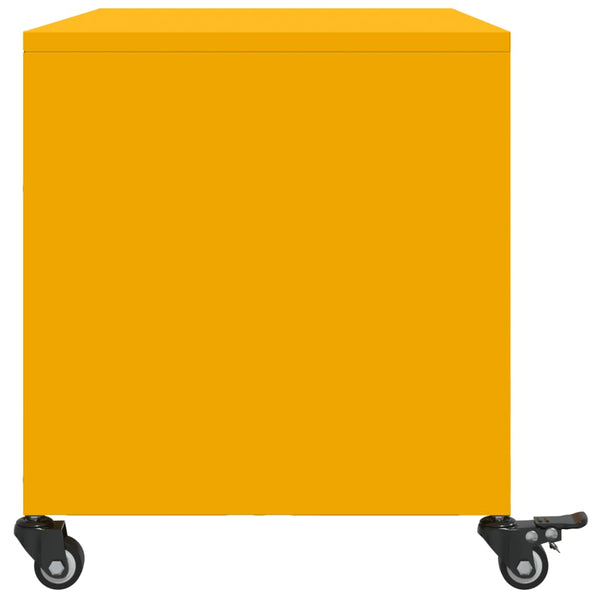TV-Schrank Senfgelb Stahl 68 cm