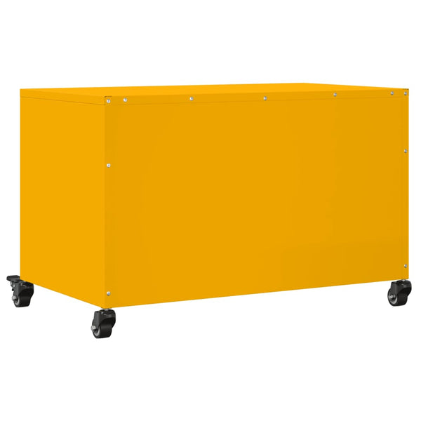 TV-Schrank Senfgelb Stahl 68 cm