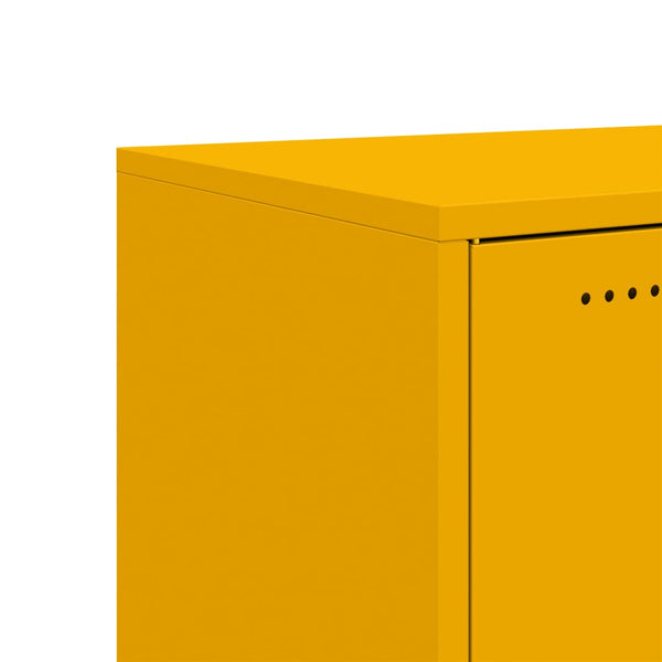 TV-Schrank Senfgelb Stahl 68 cm