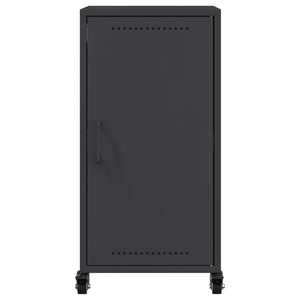 Schwarzes Stahl Sideboard 36x39x72 cm